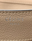 Drummed Calfskin Micro Luggage Dune