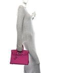 Togo Birkin 30 Rose Pourpre