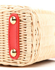 LV X TM Rattan Denim Calfskin Cerises Capucines Mini