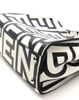 X MARC JACOBS Nappa Mini Peekaboo I SEE U Satchel Black White