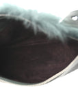 Shearling Small Knight Crossbody Bag Vine