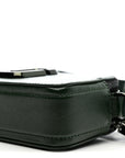 Saffiano Small Snapshot Camera Bag Olive Green