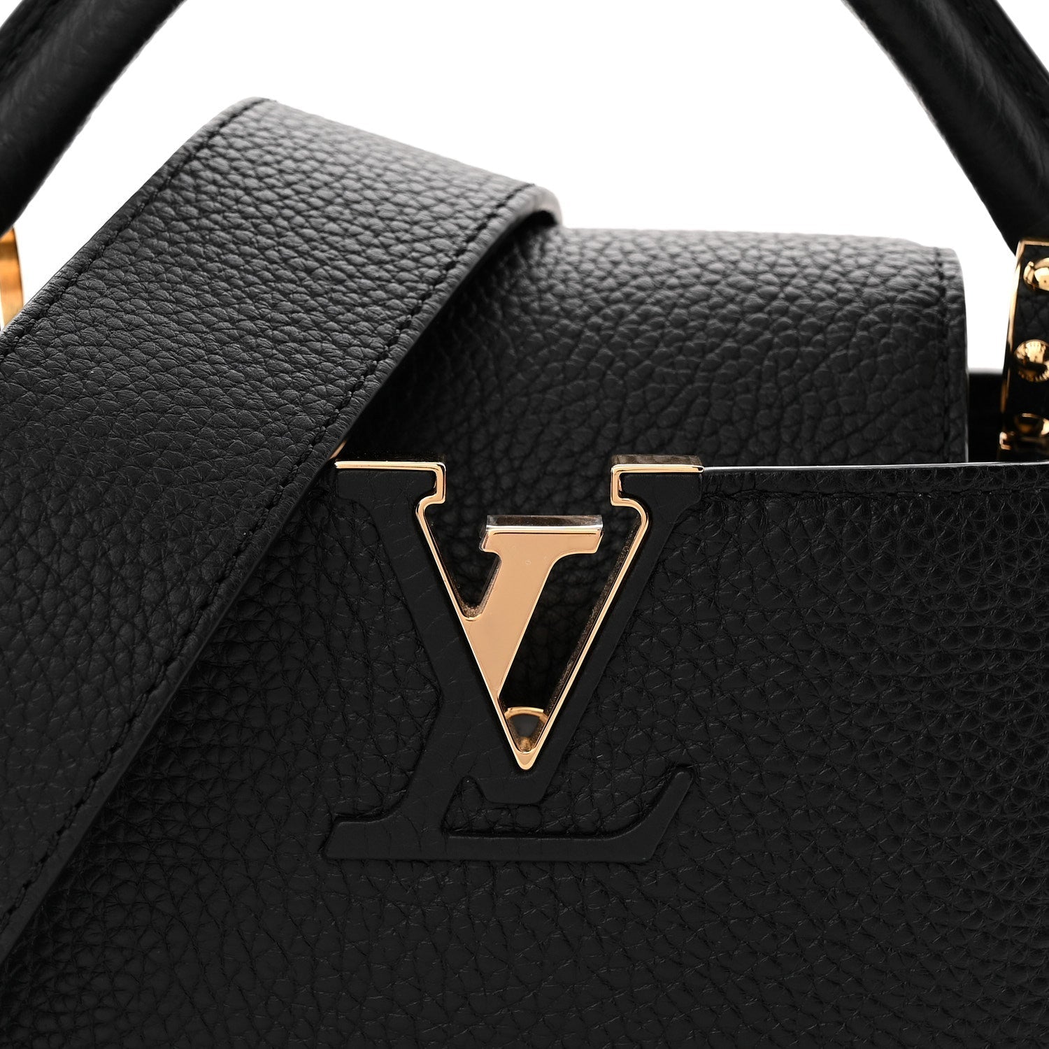 Taurillon Mini Capucines Black
