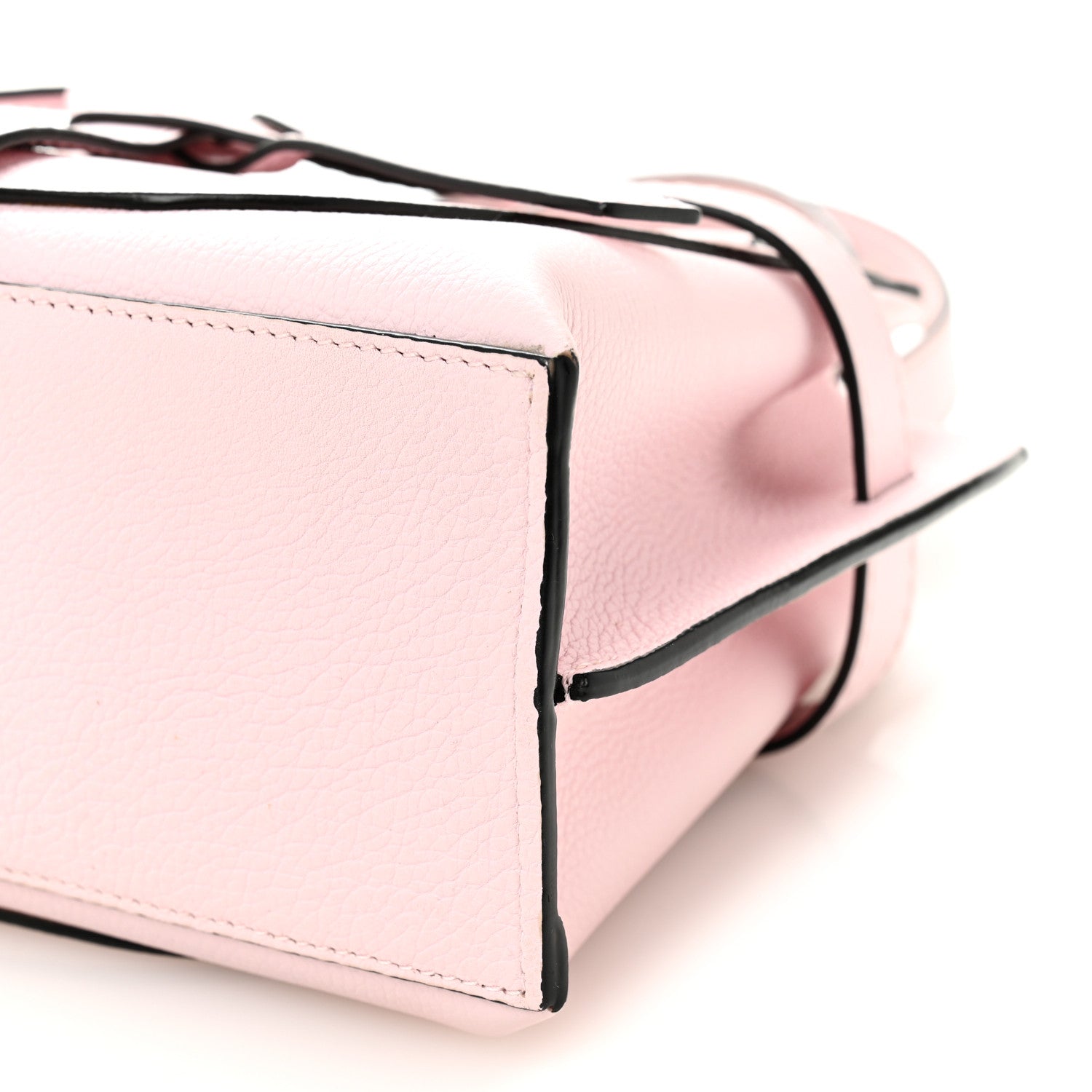 Calfskin Mini Gate Tote Icy Pink