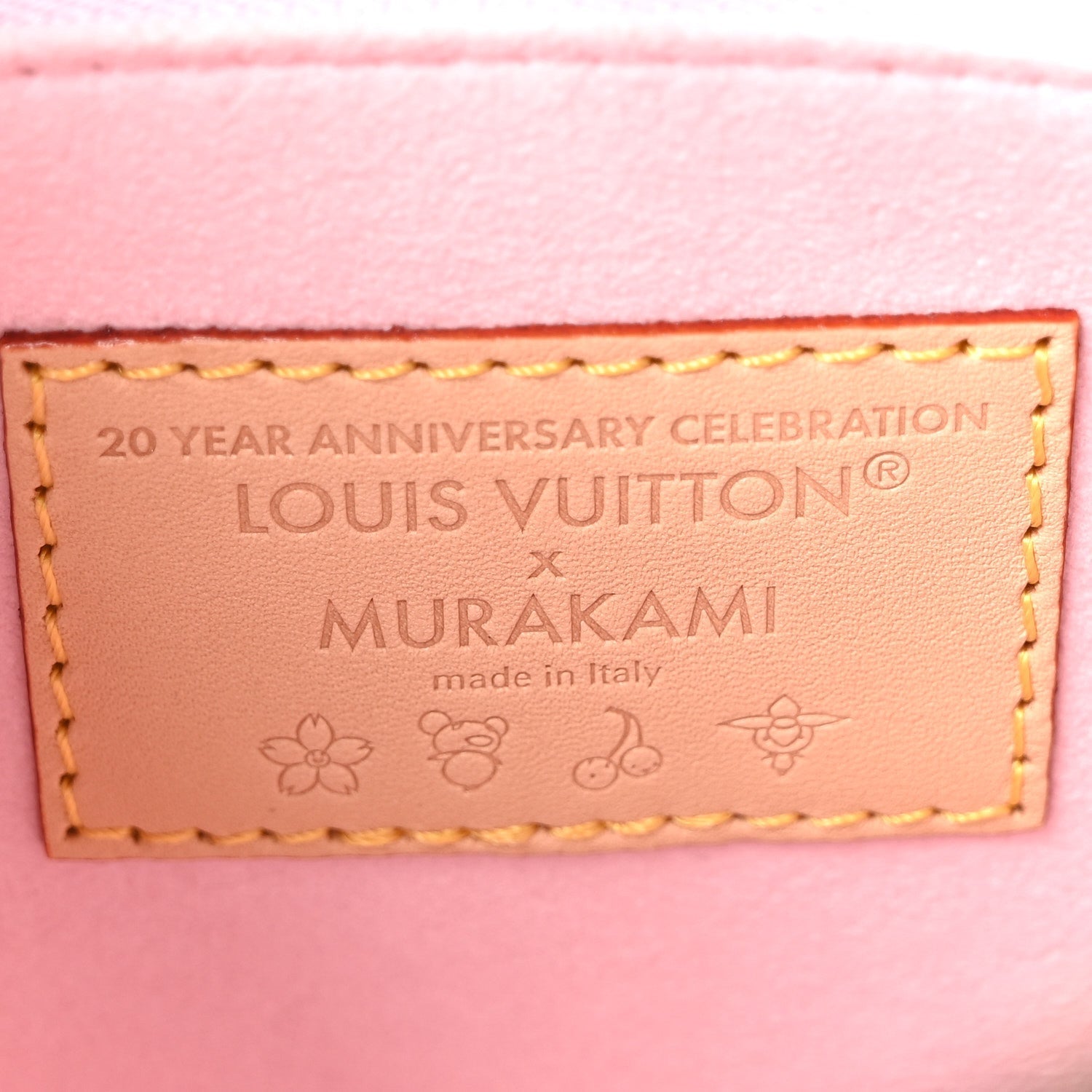 LV X TM Monogram Cherry Blossom Onthego PM Sakura Brown