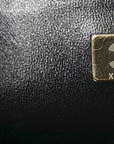 Lambskin Quilted Mini Rectangular Flap Black