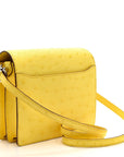 Ostrich Mini Sac Roulis Jaune Citron