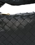 Nappa Intrecciato Mini Jodie Dark Moss