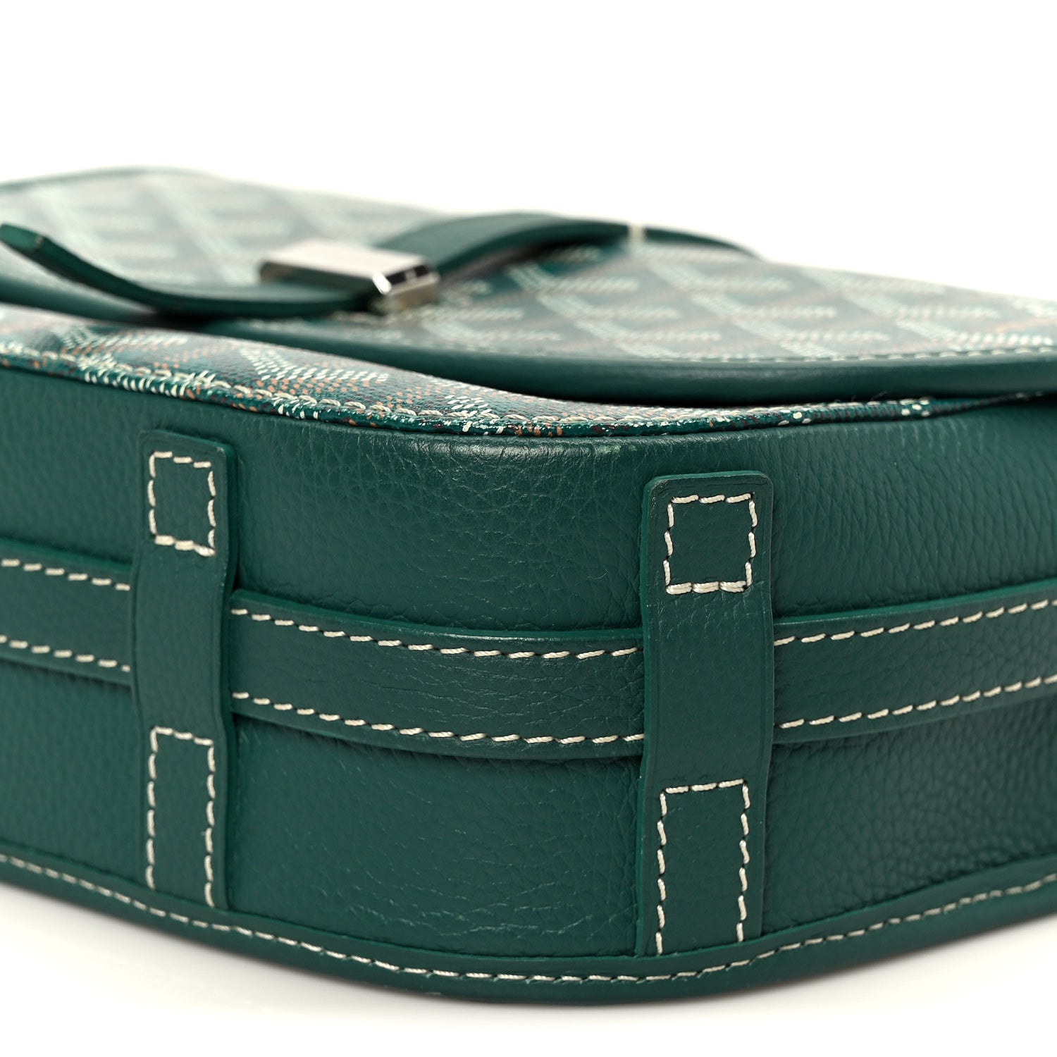 Goyardine Belvedere II PM Messenger Bag Green