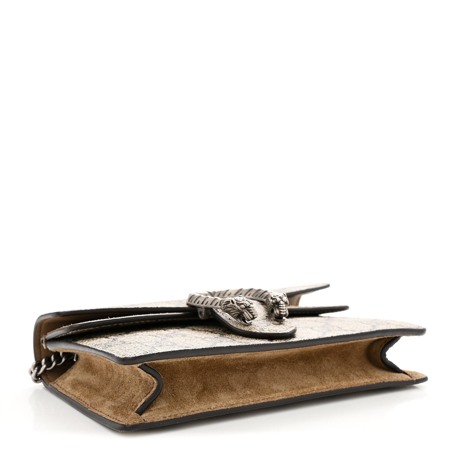 GG Supreme Monogram Super Mini Dionysus Shoulder Bag Taupe