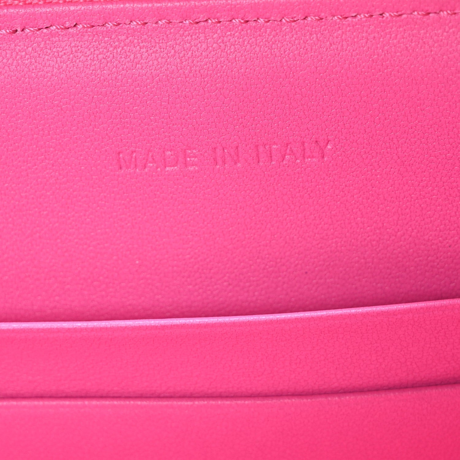 Calfskin CD Signature Oval Crossbody Camera Bag Rani Pink