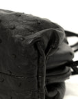 Ostrich The Mini Pouch Fondente