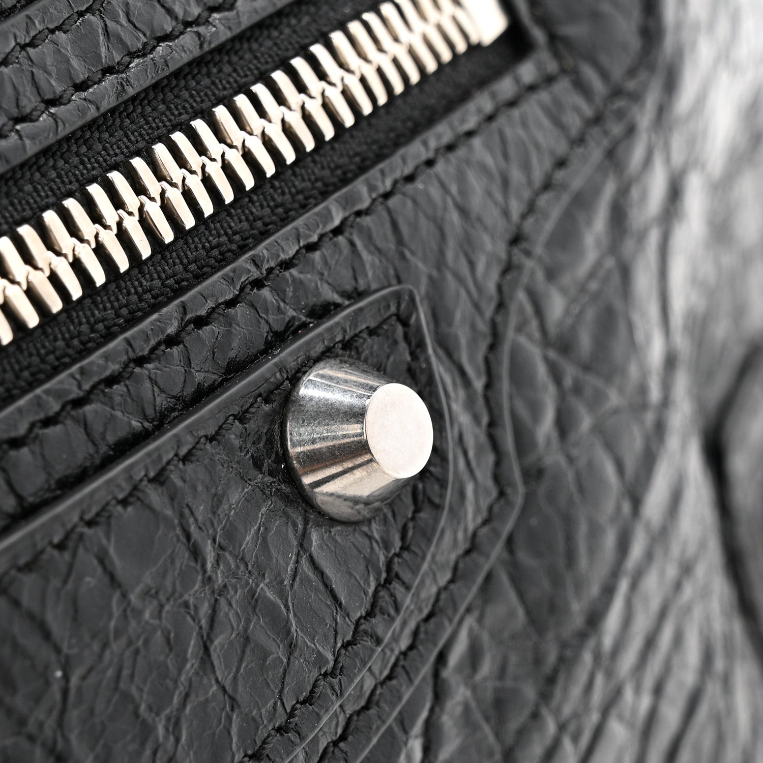 Agneau Arena Silver Hardware Small Le City Black
