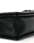 Calfskin Quilted Medium Boy Flap Black