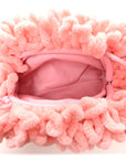 Chenille The Mini Pouch Pink