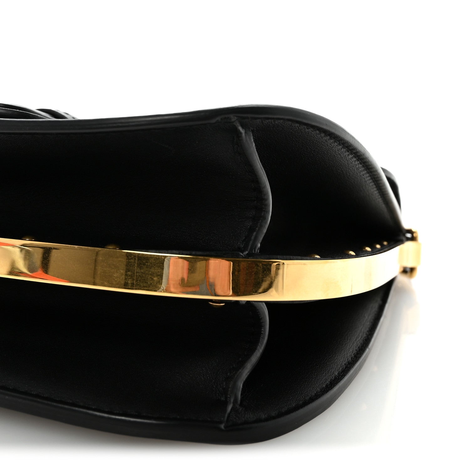 Box Calfskin Medium Bobby Frame Flap Black