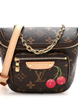 LV X TM Monogram Cerises Mini Bumbag