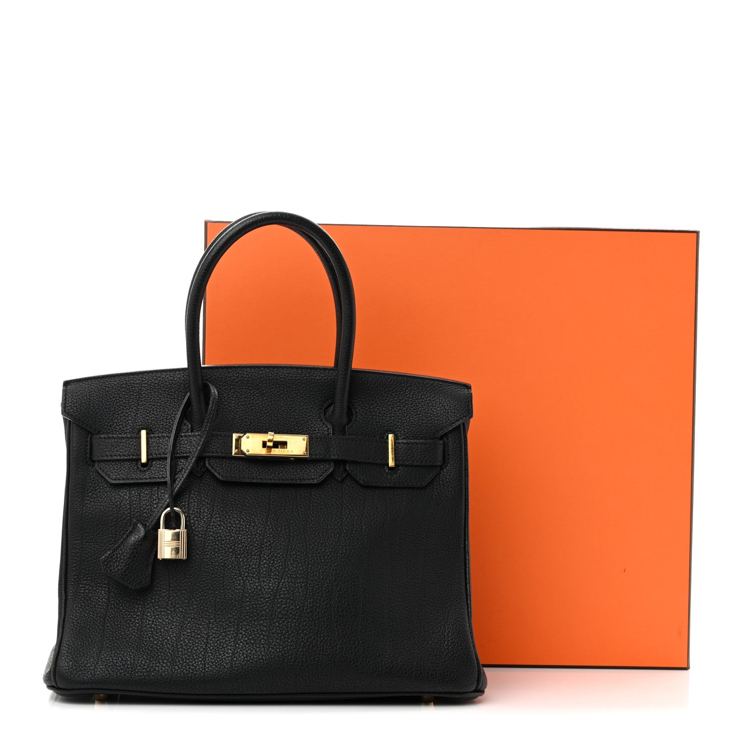 Togo Birkin 30 Black