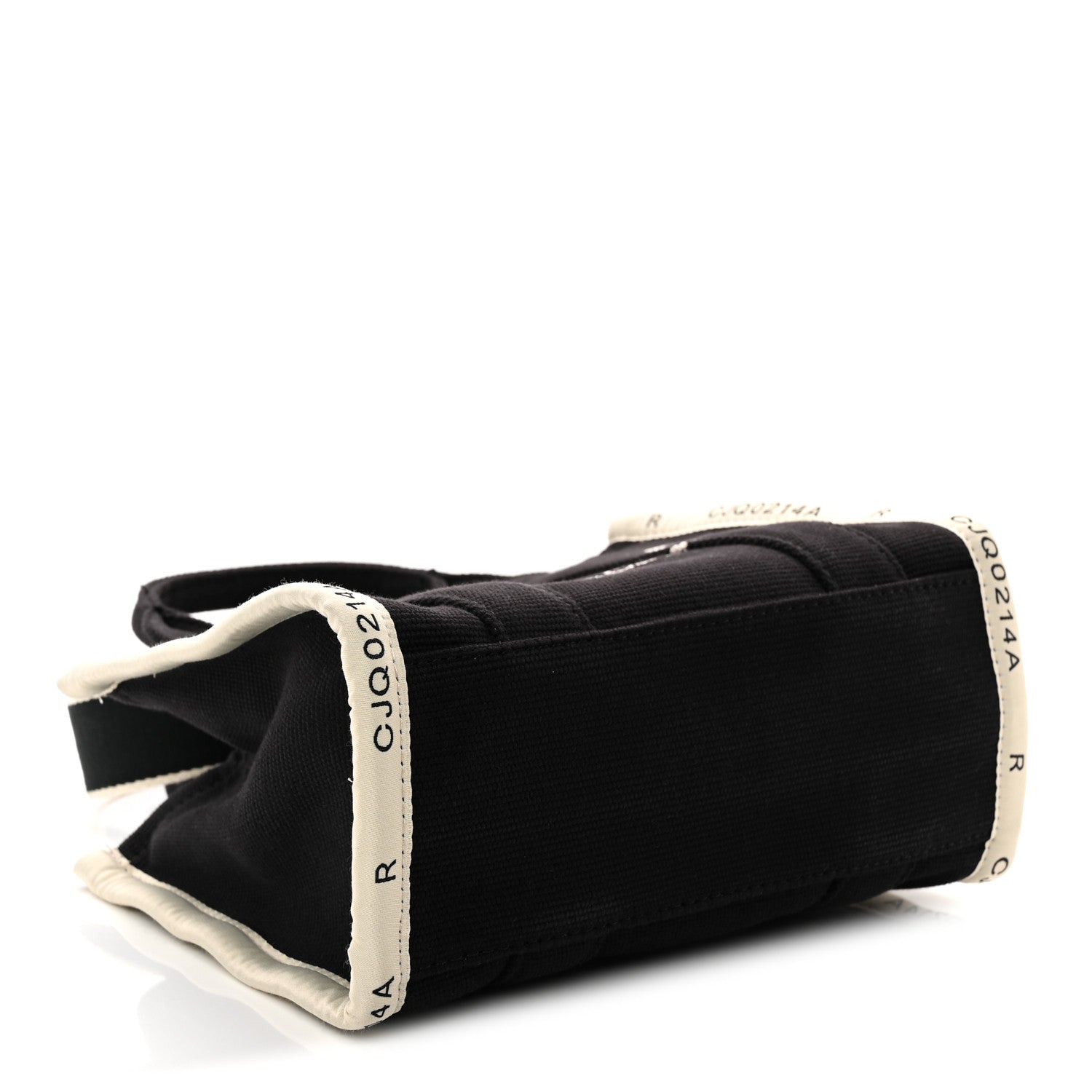 Cotton Canvas The Jacquard Tote Bag Black