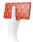 Goyardine Saint Pierre Card Holder Orange