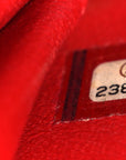 Caviar Quilted Small Business Affinity Flap Red