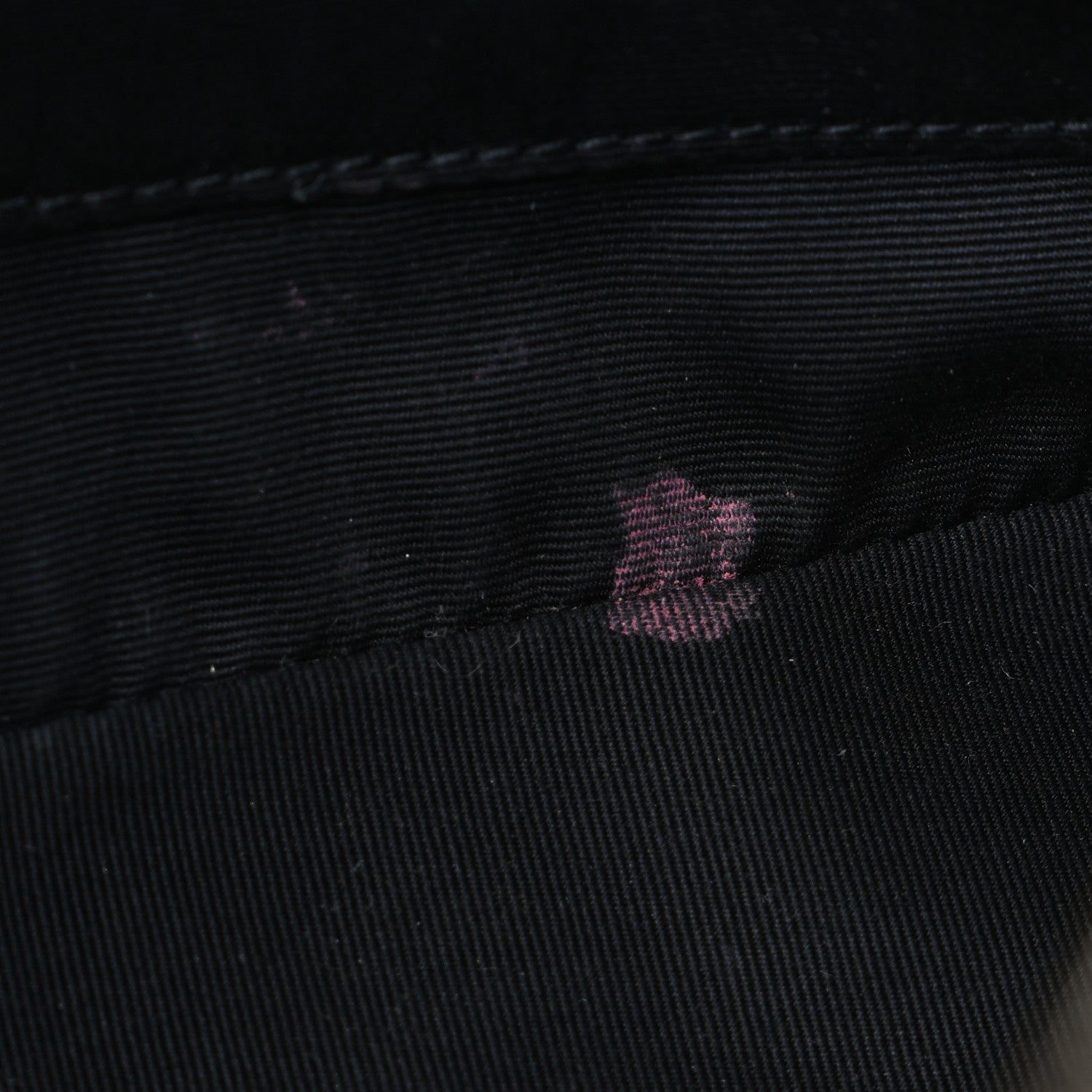 Suede Calfskin Monogram Lou Camera Bag Black