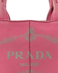 Canapa Small Logo Tote Peonia