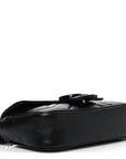 Calfskin Matelasse Monochrome GG Marmont Chain Belt Bag Black