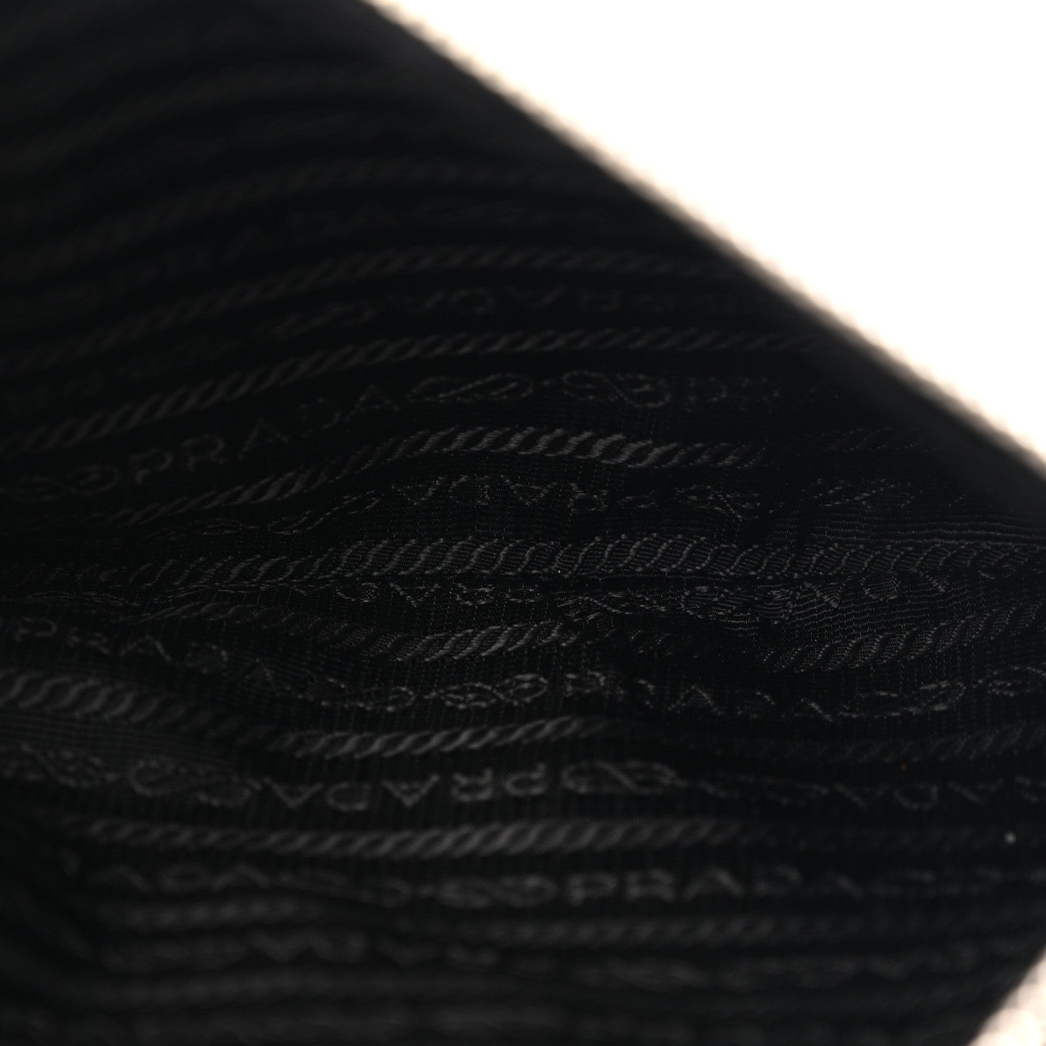 Re-Nylon Saffiano Re-Edition 2000 Double Zip Crossbody Bag Black