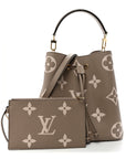 Empreinte Monogram Giant Neonoe MM Tourterelle Creme