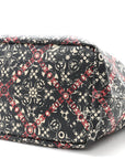 Coated Canvas Coco Small Tote Black