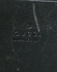 Calfskin Matelasse GG Marmont Chain Wallet Black