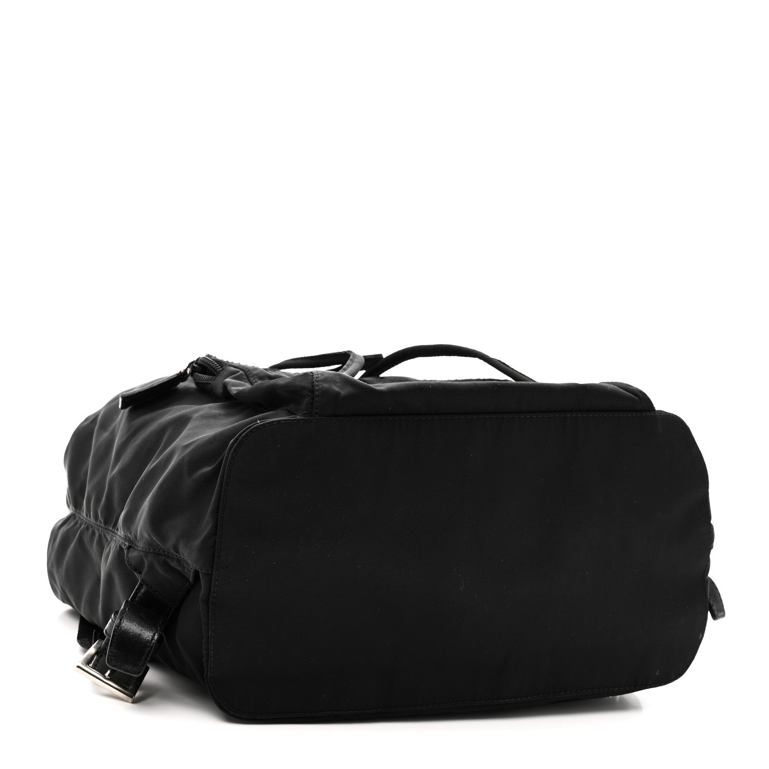 Tessuto Nylon Vela Cinch Backpack Black