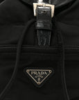 Nylon Vela Mini Cinch Backpack Black