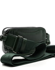 Saffiano Small Snapshot Camera Bag Olive Green