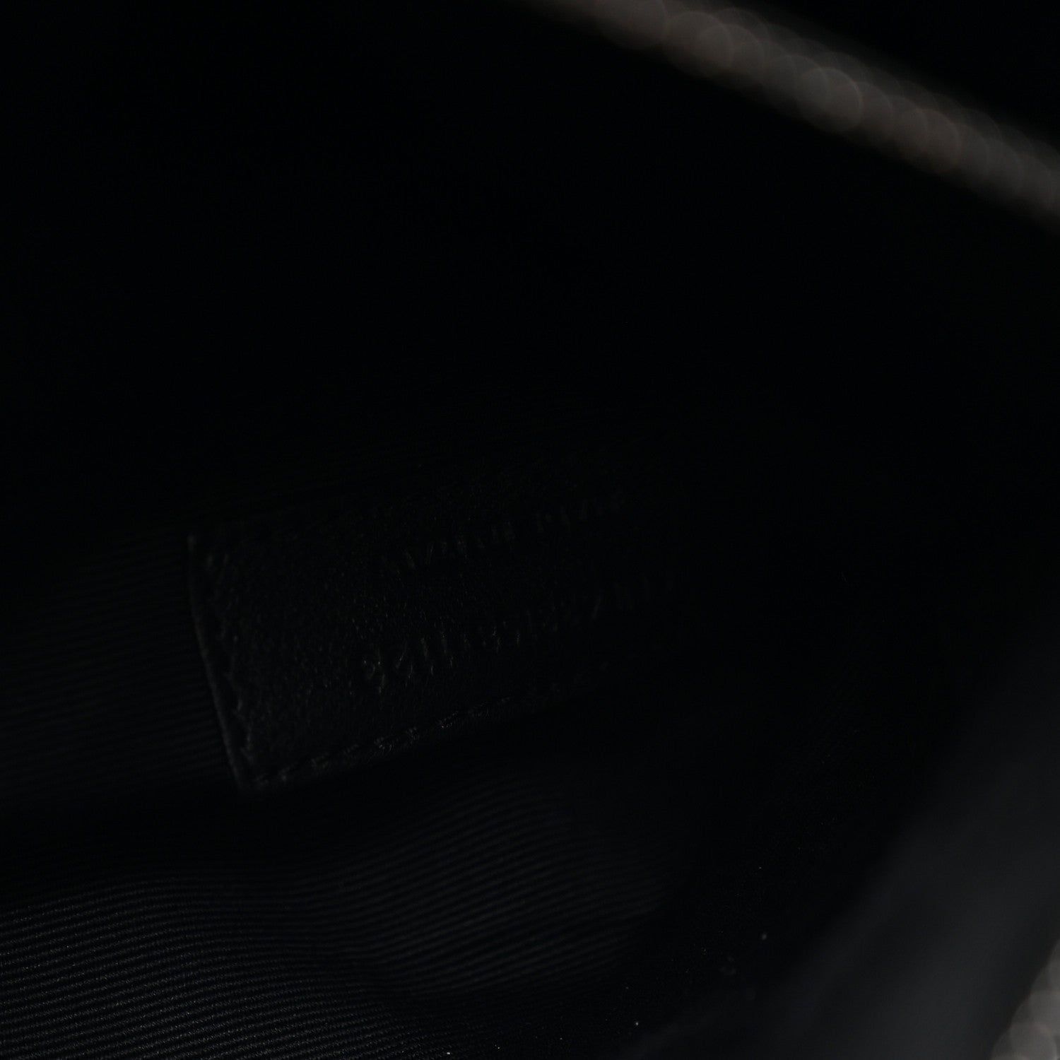Crinkled Calfskin Matelasse Monogram Medium Niki Chain Satchel Black