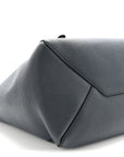 Soft Grained Calfskin Small Belt Cabas Phantom Slate