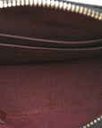 Caviar Quilted Classic Clutch With Chain Black