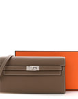 Epsom Kelly Wallet To Go Etoupe
