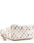LV X TM Monogram Multicolor Neverfull MM White