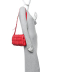 Nappa Maxi Intreccio Padded Cassette Crossbody Bag Firework