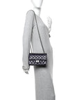 Aged Calfskin Quilted 2.55 Reissue Mini Flap Dark Purple