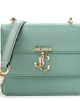 Satin Pearl Varenne Shoulder Bag Green