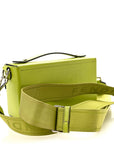 Vitello King FF Lines Embossed Baguette Soft Trunk Wasabi