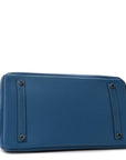 Togo Birkin 35 Bleu Izmir