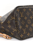 Monogram Neo Neverfull MM Rose Ballerine
