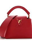 Taurillon Mini Capucines Scarlet