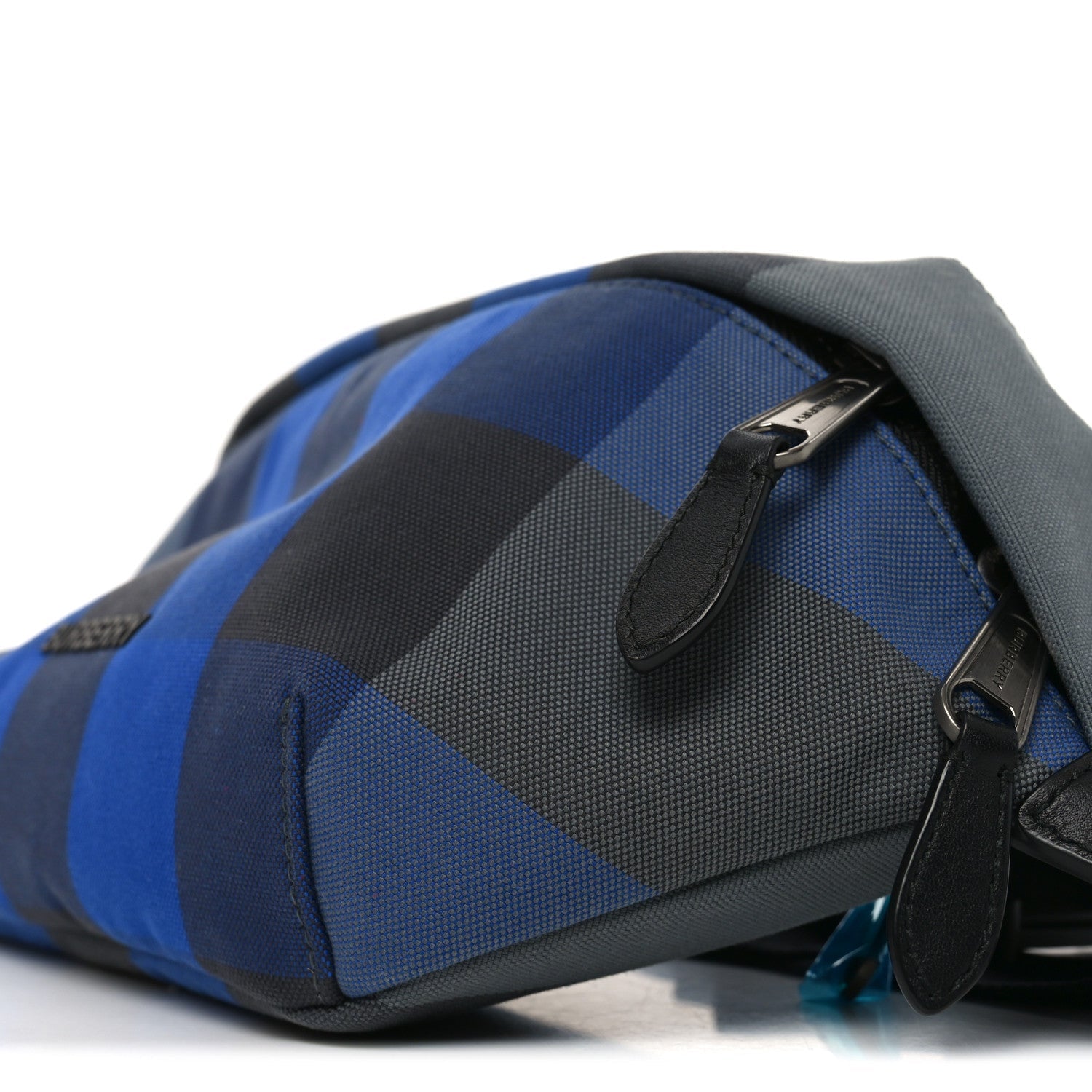 House Check Sonny Bum Bag  Oceanic Blue