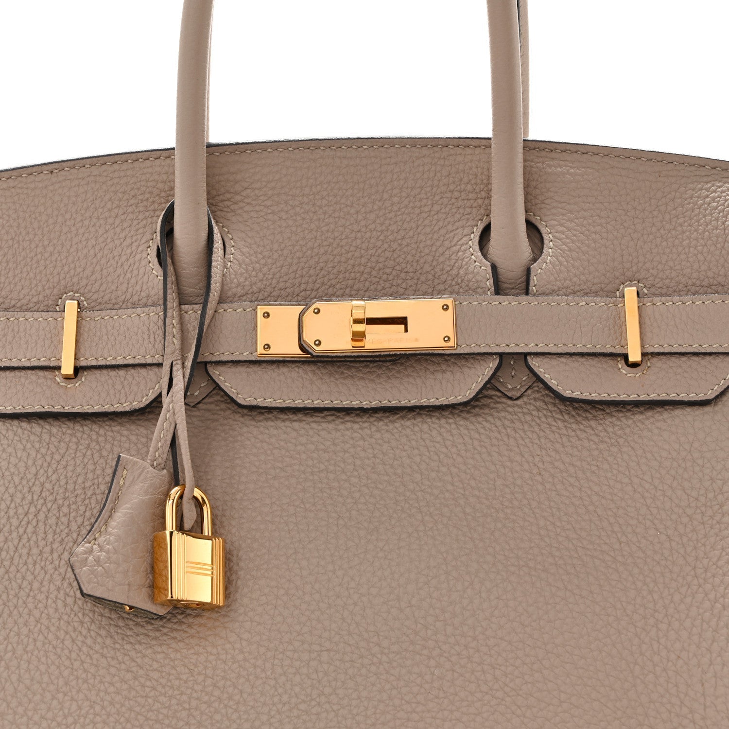 Togo Birkin 30  Gris Tourterelle