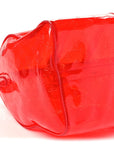 PVC Monogram Keepall Bandouliere 50 Grenadine Red